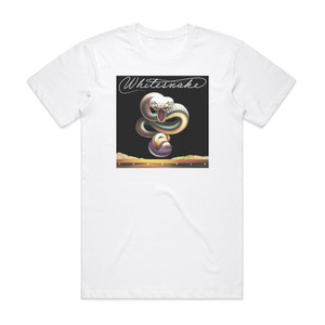 Whitesnake Trouble 1 Album Cover T-Shirt White