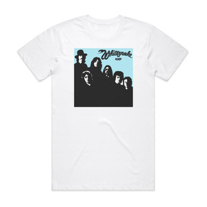 Whitesnake Snakebite 2 Album Cover T-Shirt White Whitesnake Snakebite 2 Album Cover T-Shirt White
