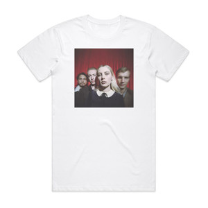 Wolf Alice Blue Weekend Tour Deluxe Album Cover T-Shirt White Wolf Alice Blue Weekend Tour Deluxe Album Cover T-Shirt White