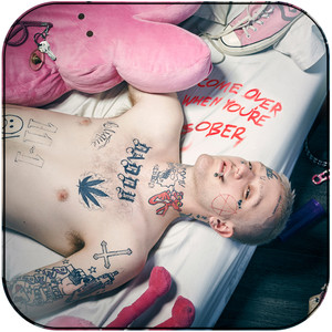LiL PEEP Come Over When Youre Sober Pt 1 Album Cover Sticker
