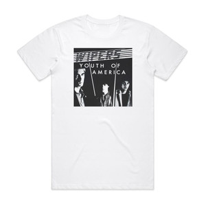 Wipers Youth Of America Album Cover T-Shirt White Wipers Youth Of America Album Cover T-Shirt White