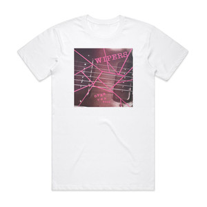 Wipers Over The Edge Album Cover T-Shirt White Wipers Over The Edge Album Cover T-Shirt White