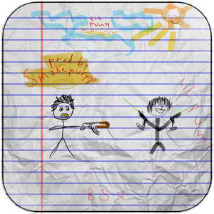 Lil Pump Lil Pump Album Cover Sticker