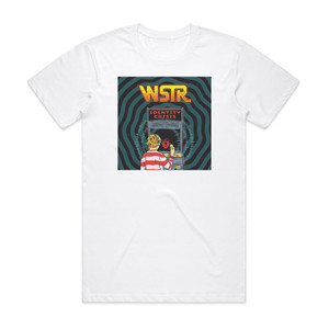 WSTR Identity Crisis Album Cover T-Shirt White WSTR Identity Crisis Album Cover T-Shirt White