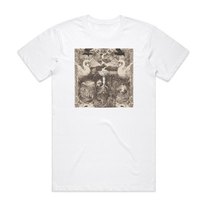 Wolcensmen Fire In The White Stone Album Cover T-Shirt White Wolcensmen Fire In The White Stone Album Cover T-Shirt White