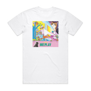 Weeekly We Play Album Cover T-Shirt White Weeekly We Play Album Cover T-Shirt White