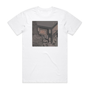 Wolf Parade Ep 4 Album Cover T-Shirt White Wolf Parade Ep 4 Album Cover T-Shirt White