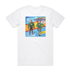 Wordburglar Rapplicable Skills Album Cover T-Shirt White Wordburglar Rapplicable Skills Album Cover T-Shirt White