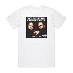 Westside Connection Bow Down Album Cover T-Shirt White Westside Connection Bow Down Album Cover T-Shirt White