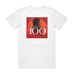 Wolfgang Amadeus Mozart Best Mozart 100 Album Cover T-Shirt White Wolfgang Amadeus Mozart Best Mozart 100 Album Cover T-Shirt White