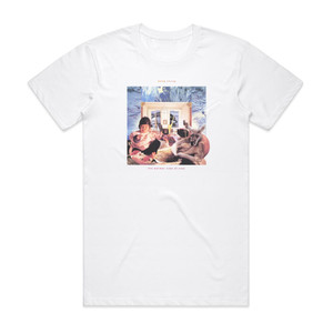 Wang Chung The Warmer Side Of Cool Album Cover T-Shirt White Wang Chung The Warmer Side Of Cool Album Cover T-Shirt White