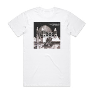 White Rabbits Fort Nightly Album Cover T-Shirt White White Rabbits Fort Nightly Album Cover T-Shirt White