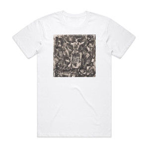Whiskey Ritual Blow With The Devil Album Cover T-Shirt White Whiskey Ritual Blow With The Devil Album Cover T-Shirt White