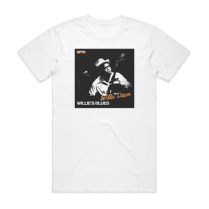 Willie Dixon Willies Blues Album Cover T-Shirt White Willie Dixon Willies Blues Album Cover T-Shirt White