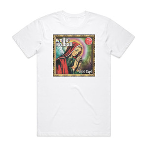 Welle Erdball 1000 Engel Album Cover T-Shirt White Welle Erdball 1000 Engel Album Cover T-Shirt White