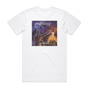 Witchery Witchburner Album Cover T-Shirt White Witchery Witchburner Album Cover T-Shirt White