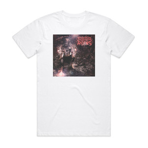 Within the Ruins Black Heart Album Cover T-Shirt White Within the Ruins Black Heart Album Cover T-Shirt White