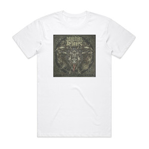 Within the Ruins Omen Album Cover T-Shirt White Within the Ruins Omen Album Cover T-Shirt White