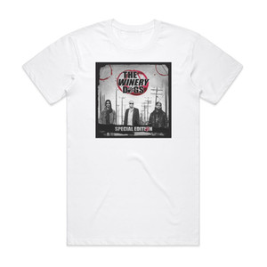 Winery Dogs The Winery Dogs Album Cover T-Shirt White Winery Dogs The Winery Dogs Album Cover T-Shirt White