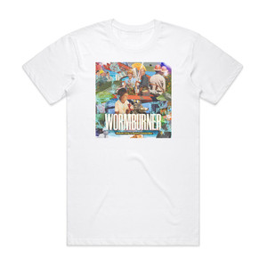 Wormburner Pleasant Living In Planned Communities Album Cover T-Shirt White