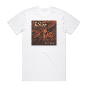 Witherfall The Last Scar Album Cover T-Shirt White Witherfall The Last Scar Album Cover T-Shirt White