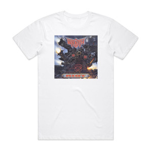 Wraith Riot Album Cover T-Shirt White Wraith Riot Album Cover T-Shirt White