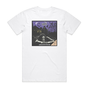 Wraith Absolute Power Album Cover T-Shirt White Wraith Absolute Power Album Cover T-Shirt White