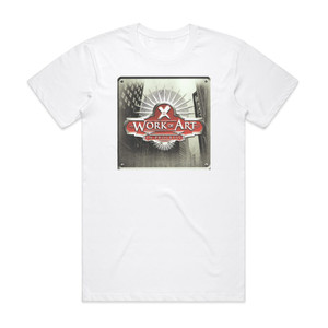 Work of Art In Progress Album Cover T-Shirt White Work of Art In Progress Album Cover T-Shirt White