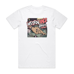 WSTRN In2 Remix Album Cover T-Shirt White WSTRN In2 Remix Album Cover T-Shirt White