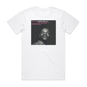 Walter Davis Jr Davis Cup 1 Album Cover T-Shirt White Walter Davis Jr Davis Cup 1 Album Cover T-Shirt White