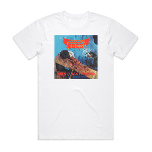 Wild Dogs Mans Best Friend Album Cover T-Shirt White Wild Dogs Mans Best Friend Album Cover T-Shirt White