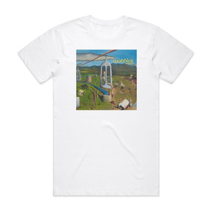 Wobbler Afterglow Album Cover T-Shirt White Wobbler Afterglow Album Cover T-Shirt White
