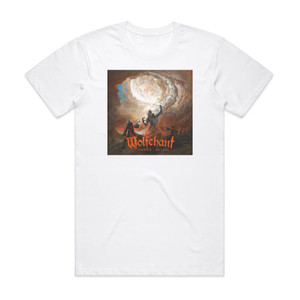 Wolfchant Omega Bestia Album Cover T-Shirt White Wolfchant Omega Bestia Album Cover T-Shirt White