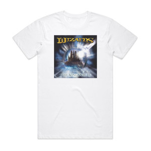 Wizards The Kingdom Ii Album Cover T-Shirt White Wizards The Kingdom Ii Album Cover T-Shirt White