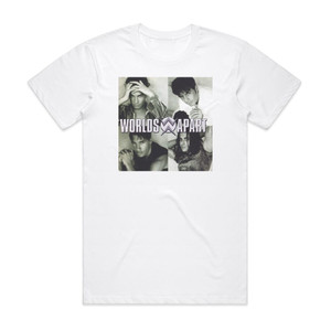 Worlds Apart Everybody Album Cover T-Shirt White
