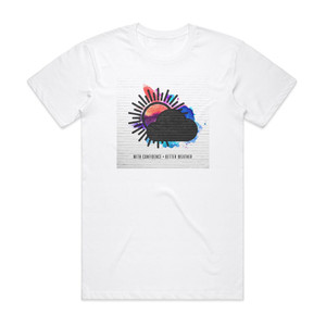 With Confidence Better Weather Album Cover T-Shirt White With Confidence Better Weather Album Cover T-Shirt White