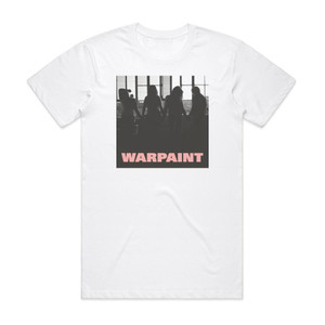 Warpaint Heads Up Album Cover T-Shirt White Warpaint Heads Up Album Cover T-Shirt White