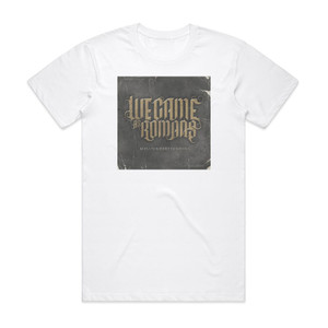 We Came as Romans Misunderstanding Album Cover T-Shirt White We Came as Romans Misunderstanding Album Cover T-Shirt White