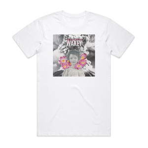 WakeyWakey Overreactivist Album Cover T-Shirt White WakeyWakey Overreactivist Album Cover T-Shirt White