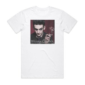 William Control Hate Culture Album Cover T-Shirt White William Control Hate Culture Album Cover T-Shirt White