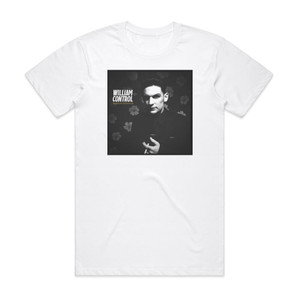 William Control Skeleton Strings Ii Album Cover T-Shirt White William Control Skeleton Strings Ii Album Cover T-Shirt White