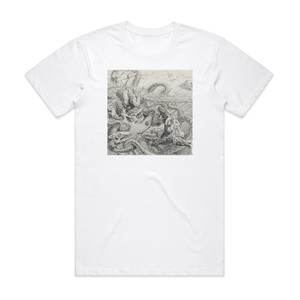 Wildernessking Elemental Nightmares I Album Cover T-Shirt White Wildernessking Elemental Nightmares I Album Cover T-Shirt White