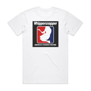 Whippersnapper Americas Favorite Pastime Album Cover T-Shirt White Whippersnapper Americas Favorite Pastime Album Cover T-Shirt White
