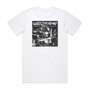 Watchmaker Erased From The Memory Of Man Album Cover T-Shirt White Watchmaker Erased From The Memory Of Man Album Cover T-Shirt White