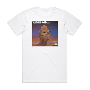 Wrathchild America 3 D Album Cover T-Shirt White Wrathchild America 3 D Album Cover T-Shirt White