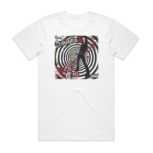 Wednesday 13 Fang Bang Album Cover T-Shirt White Wednesday 13 Fang Bang Album Cover T-Shirt White