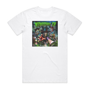 Wednesday 13 Calling All Corpses Album Cover T-Shirt White Wednesday 13 Calling All Corpses Album Cover T-Shirt White