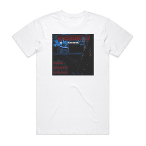 Wednesday 13 The Dixie Dead 1 Album Cover T-Shirt White Wednesday 13 The Dixie Dead 1 Album Cover T-Shirt White