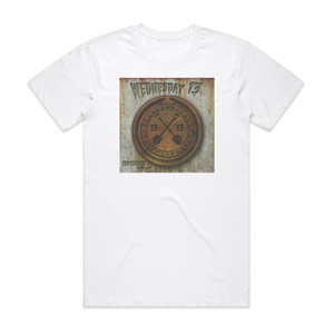 Wednesday 13 Undead Unplugged Album Cover T-Shirt White Wednesday 13 Undead Unplugged Album Cover T-Shirt White