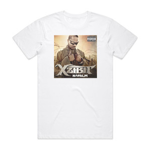 Xzibit Napalm Album Cover T-Shirt White Xzibit Napalm Album Cover T-Shirt White